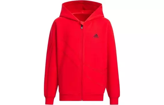 Детская куртка Adidas, цвет Scarlet
