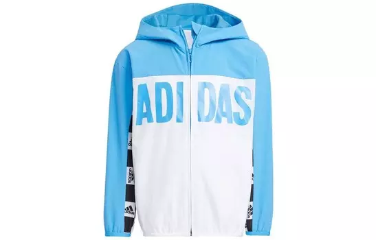 Детская куртка Adidas, голубой