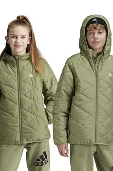 Детская куртка adidas J LT PADKT, зеленый