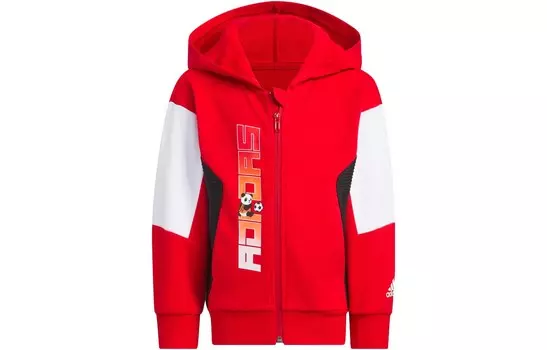 Детская куртка Adidas, красный