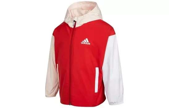 Детская куртка Adidas, красный