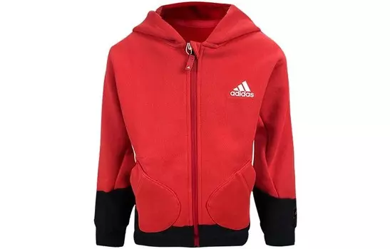 Детская куртка Adidas, красный