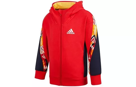 Детская куртка Adidas, красный