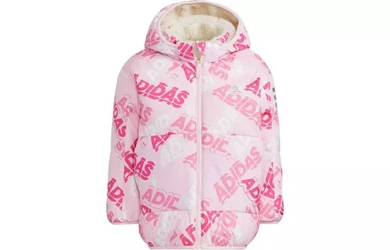 Детская куртка Adidas, розовый