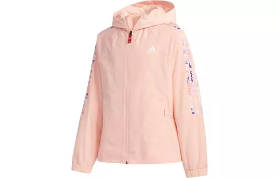 Детская куртка Adidas, розовый