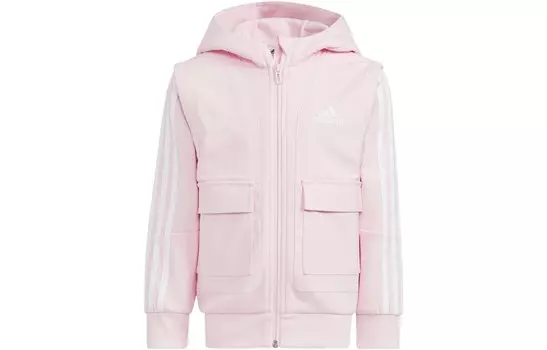 Детская куртка Adidas, розовый