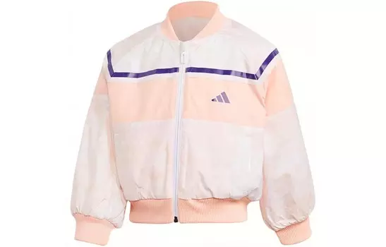 Детская куртка Adidas, розовый