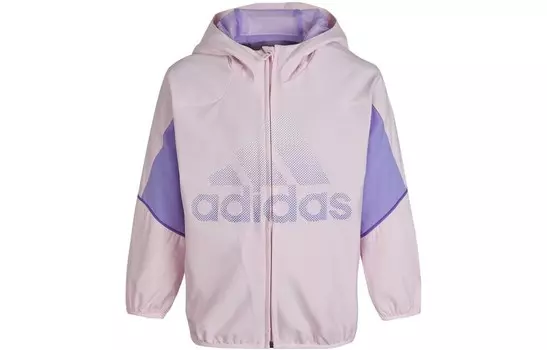 Детская куртка Adidas, розовый