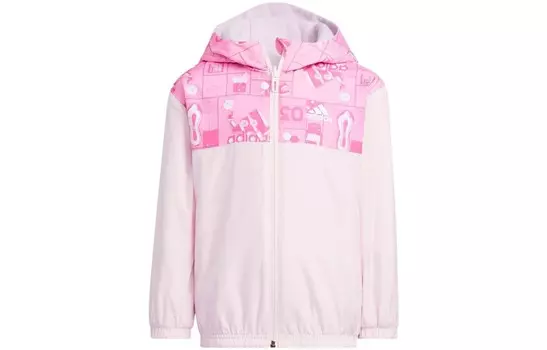 Детская куртка Adidas, розовый