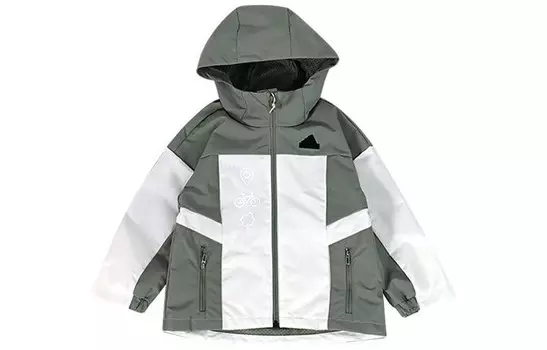 Детская куртка Adidas, зеленый