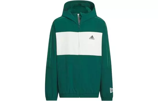 Детская куртка Adidas, зеленый