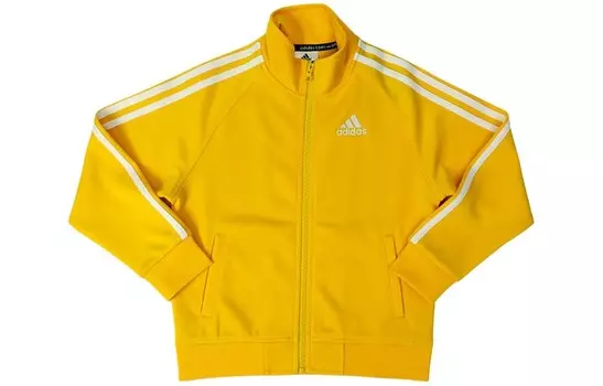 Детская куртка Adidas, желтый/белый
