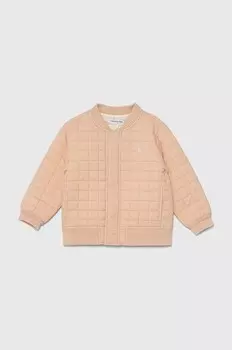Детская куртка-бомбер Calvin Klein Jeans, розовый