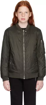 Детская куртка-бомбер цвета хаки Porterville Flight Rick Owens