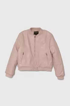 Детская куртка-бомбер Guess, розовый