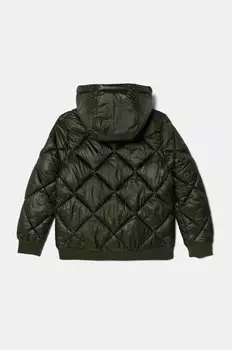 Детская куртка-бомбер Guess, зеленый