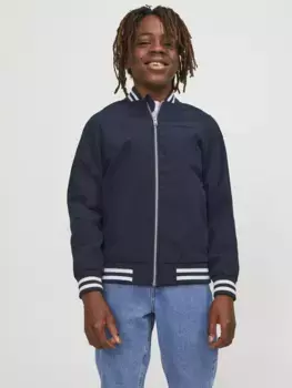 Детская куртка-бомбер Jack & Jones "JORLUCCA BOMBER JACKET JNR" Jack & Jones Junior, цвет Sky Captain