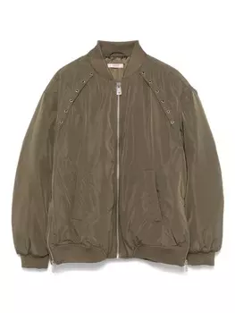 Детская куртка-бомбер Liu Jo Kids с аппликацией, зеленый