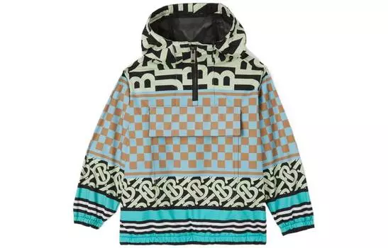 Детская куртка Burberry, цвет Blue