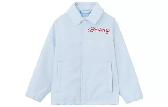 Детская куртка Burberry, цвет Blue