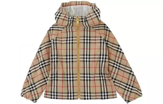Детская куртка Burberry, цвет Brown
