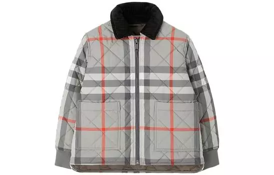 Детская куртка Burberry, цвет Gray