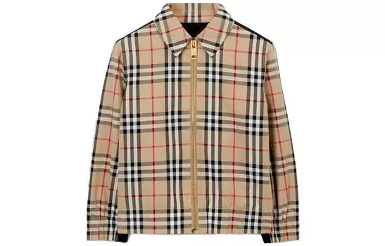 Детская куртка Burberry, цвет Light Beige