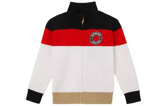 Детская куртка Burberry, цвет Multicolor