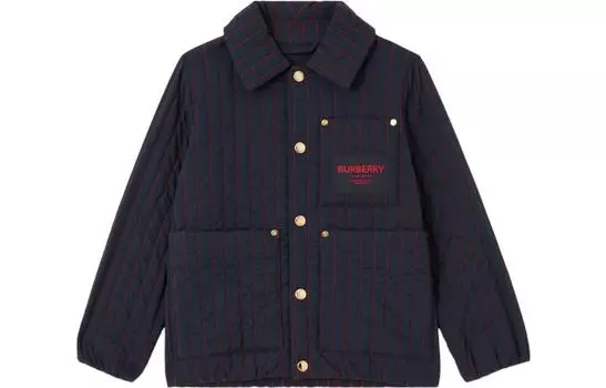 Детская куртка Burberry, цвет Navy