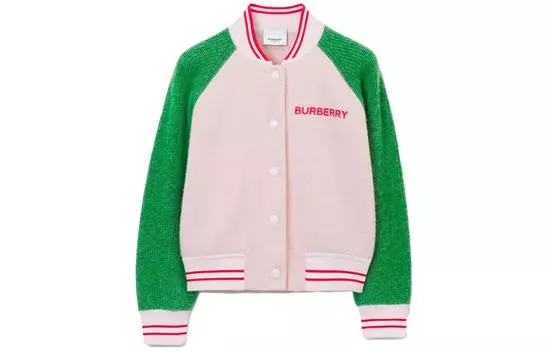 Детская куртка Burberry, цвет Pink