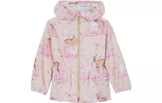 Детская куртка Burberry, цвет Pink