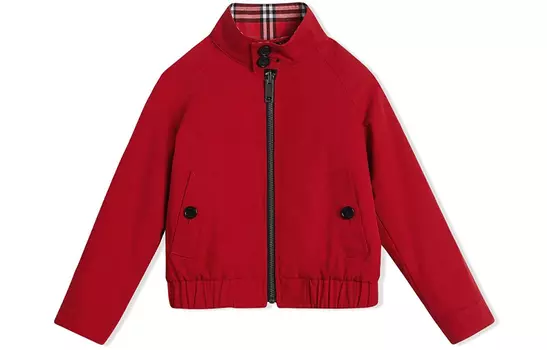 Детская куртка Burberry, цвет Red