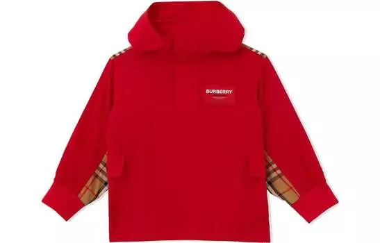 Детская куртка Burberry, цвет Red