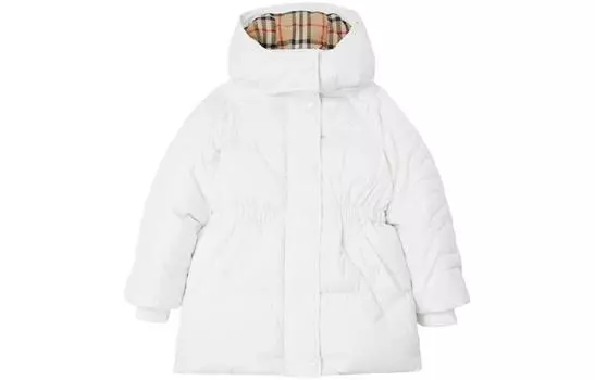 Детская куртка Burberry, цвет White