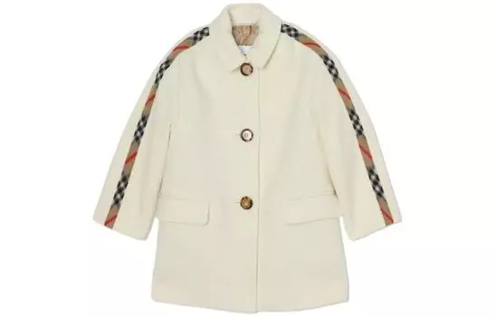 Детская куртка Burberry, цвет White