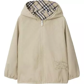 Детская куртка Burberry, зеленый
