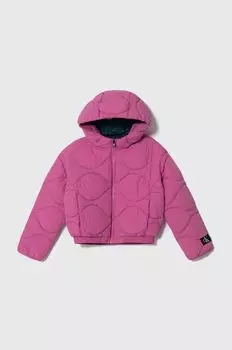 Детская куртка Calvin Klein Jeans, розовый