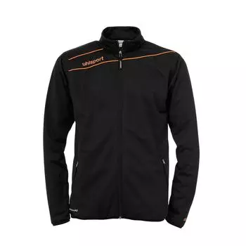 Детская куртка Classic Stream 3.0 Uhlsport, черный/черный/неоновый кроваво-оранжевый