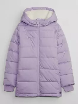 Детская куртка coldcontrol на меху Gap, фиолетовый