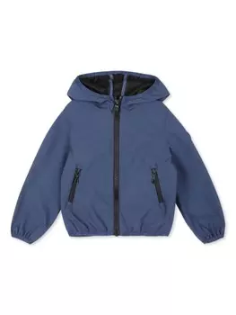 Детская куртка Colmar Kids с капюшоном и аппликацией логотипа, синий