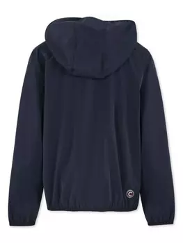 Детская куртка Colmar Kids с капюшоном и аппликацией логотипа, синий