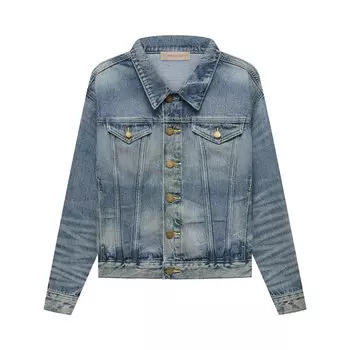 Детская куртка-дальнобойщик Fear of God Essentials, цвет Индиго