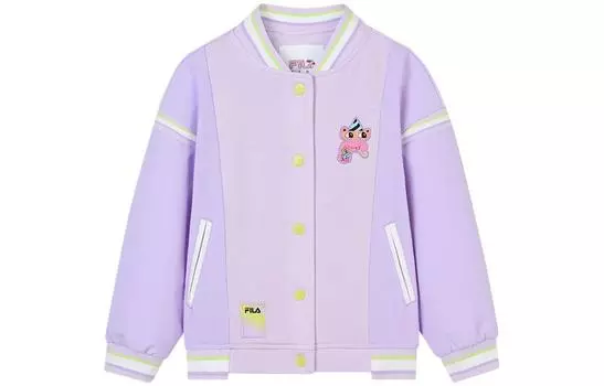 Детская куртка FILA для малышей, цвет Purple