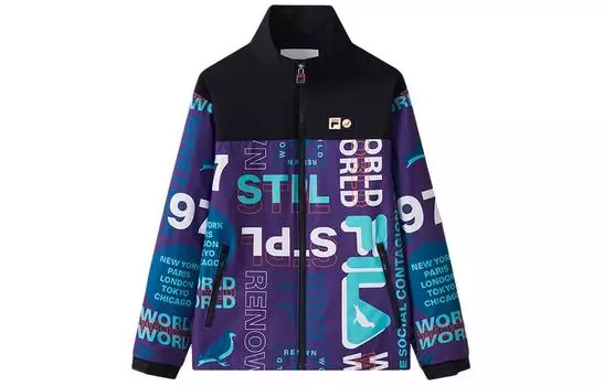 Детская куртка ФИЛА FILA, цвет Allover Print
