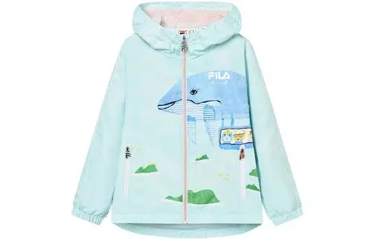 Детская куртка ФИЛА FILA, цвет Allover Print