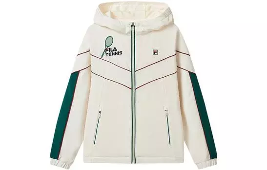 Детская куртка ФИЛА FILA, цвет Кокосовое молоко Белый-FIV