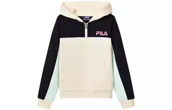 Детская куртка ФИЛА FILA, цвет Maltose white