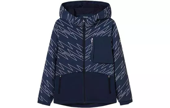 Детская куртка ФИЛА FILA, цвет RD Royal Blue-FNV