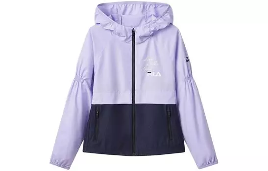 Детская куртка ФИЛА FILA, цвет Vitex purple