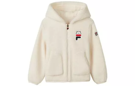 Детская куртка FILA TD, цвет Maltose white